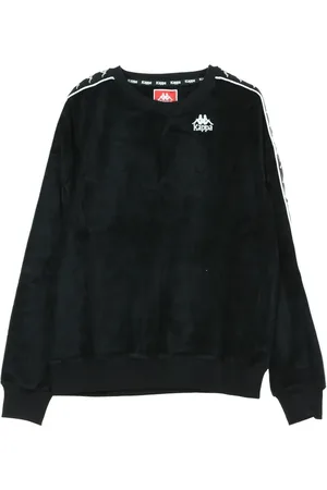 Kappa Herren, Sweatshirts & Hoodies, Schwarzk, XLGröße: