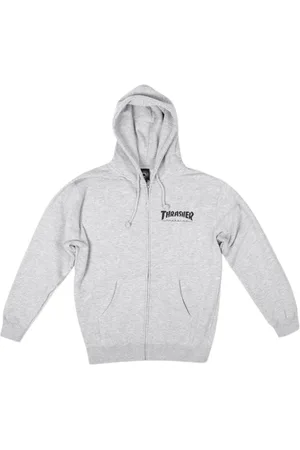Thrasher Herren, Sweatshirts & Hoodies, Grau, LGröße: