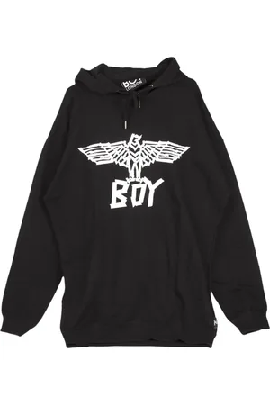 Boy London Herren, Sweatshirts & Hoodies, Schwarzk, MGröße: