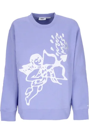 Obey Damen, Sweatshirts & Hoodies, Lila, SGröße: