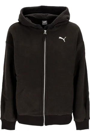 PUMA Damen, Sweatshirts & Hoodies, Schwarzk, MGröße: