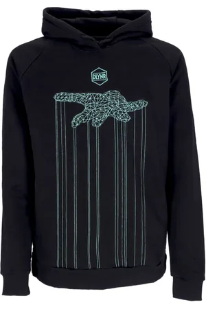 DOLLY NOIRE Herren, Sweatshirts & Hoodies, Schwarzk, LGröße: