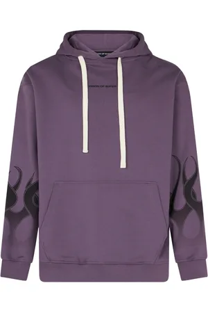 Vision Of Super Herren, Sweatshirts & Hoodies, Lila, XLGröße: