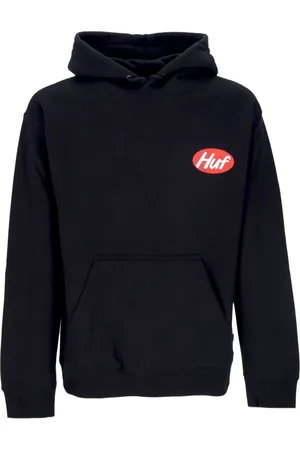 Huf Herren, Sweatshirts & Hoodies, Schwarzk, LGröße: