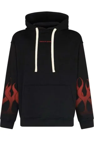 Vision Of Super Herren, Sweatshirts & Hoodies, Schwarzk, SGröße: