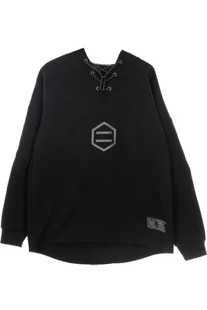 DOLLY NOIRE Herren, Sweatshirts & Hoodies, Schwarzk, MGröße: