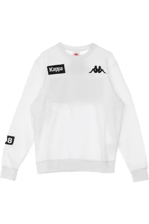 Kappa Herren, Sweatshirts & Hoodies, Weiß, XLGröße: