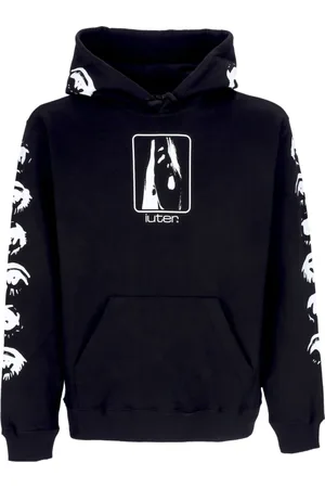 IUTER Herren, Sweatshirts & Hoodies, Schwarzk, SGröße: