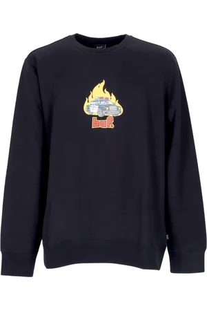 Huf Herren, Sweatshirts & Hoodies, Schwarzk, SGröße: