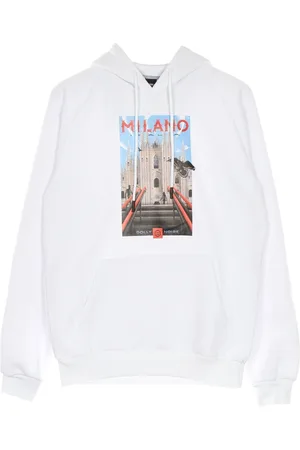 DOLLY NOIRE Herren, Sweatshirts & Hoodies, Weiß, SGröße: