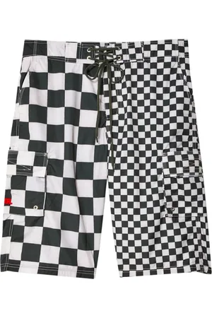ERL Herren, Shorts, Mehrfarbig, LGröße: