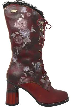 LAURA VITA Damen, Schuhe, Rot, 41 EUGröße:
