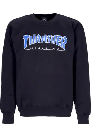 Thrasher Herren, Sweatshirts & Hoodies, Blau, MGröße: