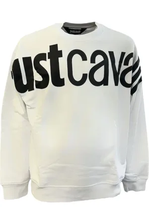 Roberto Cavalli Herren, Sweatshirts & Hoodies, Weiß, XSGröße:
