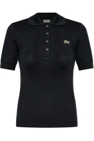 Lacoste Damen, Oberteile, Schwarzk, MGröße: