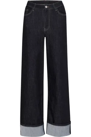 Kaffe Damen, Jeans, Blau, 2XLGröße:
