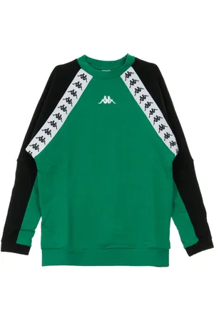 Kappa Herren, Sweatshirts & Hoodies, Grün, MGröße: