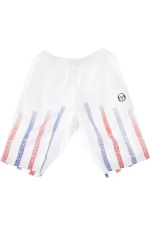 Sergio Tacchini Herren, Shorts, Weiß, SGröße:
