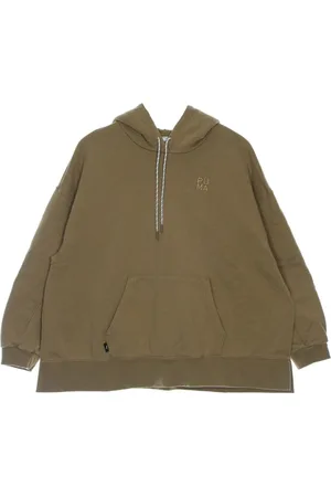 PUMA Damen, Sweatshirts & Hoodies, Grün, MGröße: