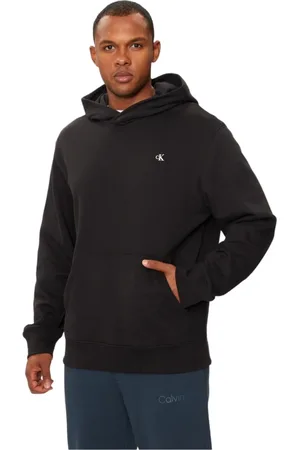 Calvin Klein Herren, Sweatshirts & Hoodies, Schwarzk, 2XLGröße: