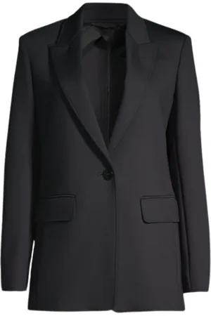 Max Mara Damen, Jacken, Schwarzk, LGröße: