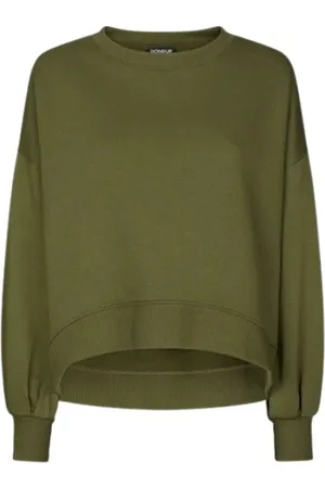 Dondup Damen, Sweatshirts & Hoodies, Grün, MGröße: