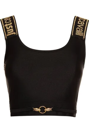 Roberto Cavalli Damen, Oberteile, Schwarzk, 2XSGröße:
