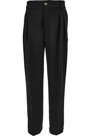 VERSACE Damen, Hosen, Schwarzk, SGröße: