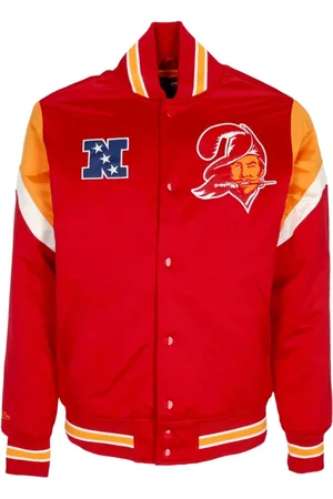 Mitchell & Ness Herren, Jacken, Rot, LGröße: