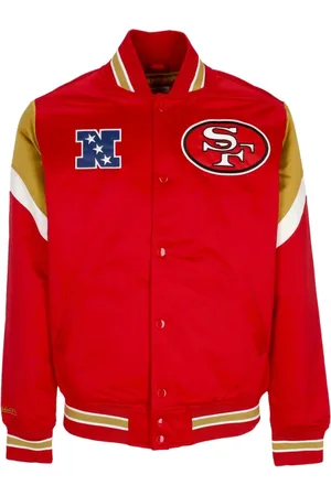 Mitchell & Ness Herren, Jacken, Rot, MGröße: