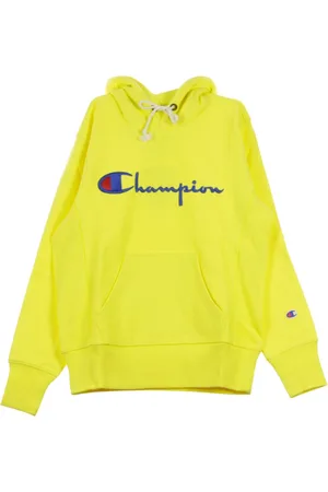 Champion Herren, Sweatshirts & Hoodies, Gelb, LGröße: