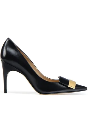 Sergio Rossi Damen, Schuhe, Schwarzk, 35 1/2 EUGröße: