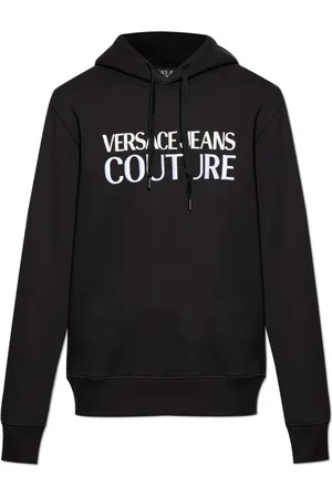 VERSACE Herren, Sweatshirts & Hoodies, Schwarzk, XLGröße: