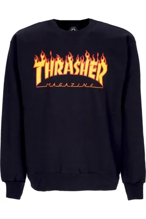 Thrasher Herren, Sweatshirts & Hoodies, Schwarzk, XLGröße: