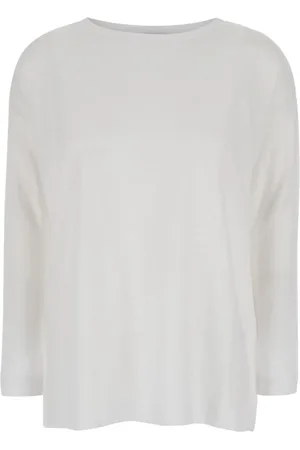 Allude Damen, Oberteile, Weiß, SGröße: