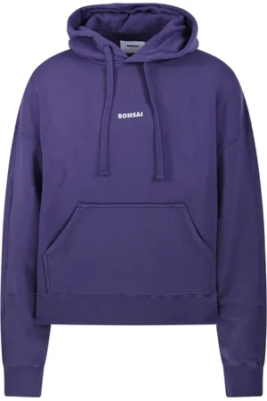 BONSAI Herren, Sweatshirts & Hoodies, Lila, MGröße: