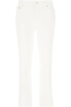 Michael Kors Damen, Jeans, Weiß, LGröße: