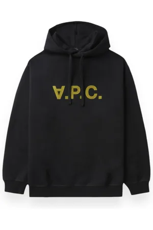 A.P.C. Herren, Sweatshirts & Hoodies, Schwarzk, MGröße: