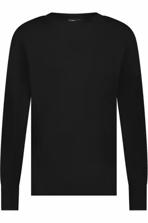 Aeden Herren, Strickwaren, Schwarzk, LGröße: