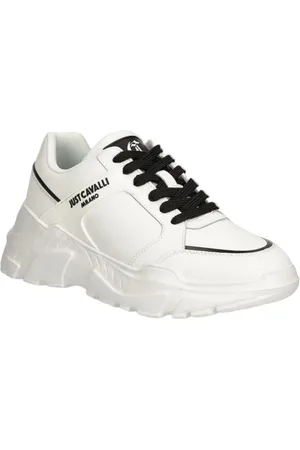 Roberto Cavalli Herren, Schuhe, Weiß, 42 EUGröße: