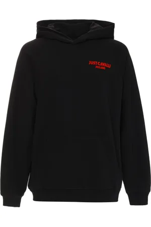 Roberto Cavalli Herren, Sweatshirts & Hoodies, Schwarzk, 2XLGröße: