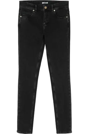 Roberto Cavalli Damen, Jeans, Schwarzk, W29Größe: