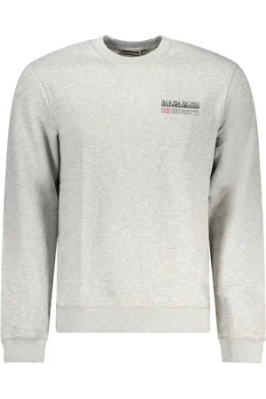 Napapijri Herren, Sweatshirts & Hoodies, Grau, 2XLGröße: