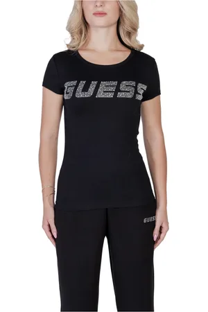 Guess Damen, Oberteile, Schwarzk, XSGröße: