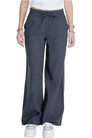 JACQUELINE DE YONG Damen, Hosen, Grau, SGröße: