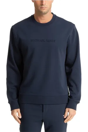 Michael Kors Herren, Sweatshirts & Hoodies, Blau, LGröße: