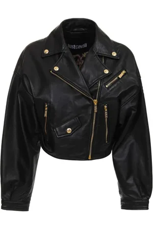 Roberto Cavalli Damen, Jacken, Schwarzk, 2XSGröße: