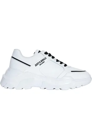 Roberto Cavalli Herren, Schuhe, Weiß, 43 EUGröße:
