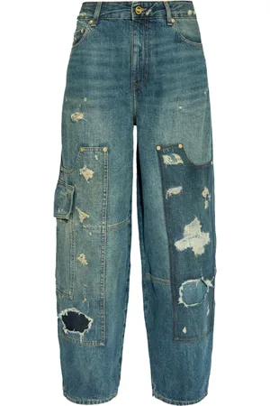 Ganni Damen, Jeans, Blau, W25Größe: