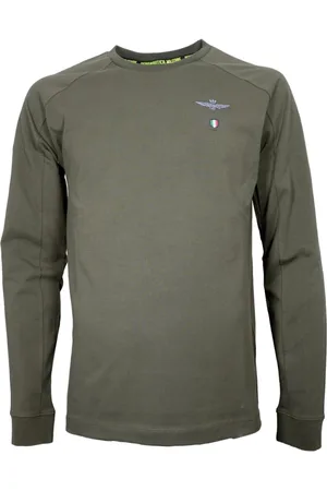 Aeronautica Militare Herren, Oberteile, Grün, 2XLGröße: